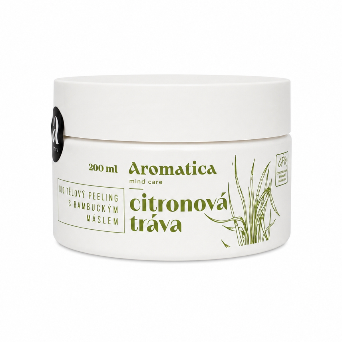 BIO tělový peeling citronová tráva