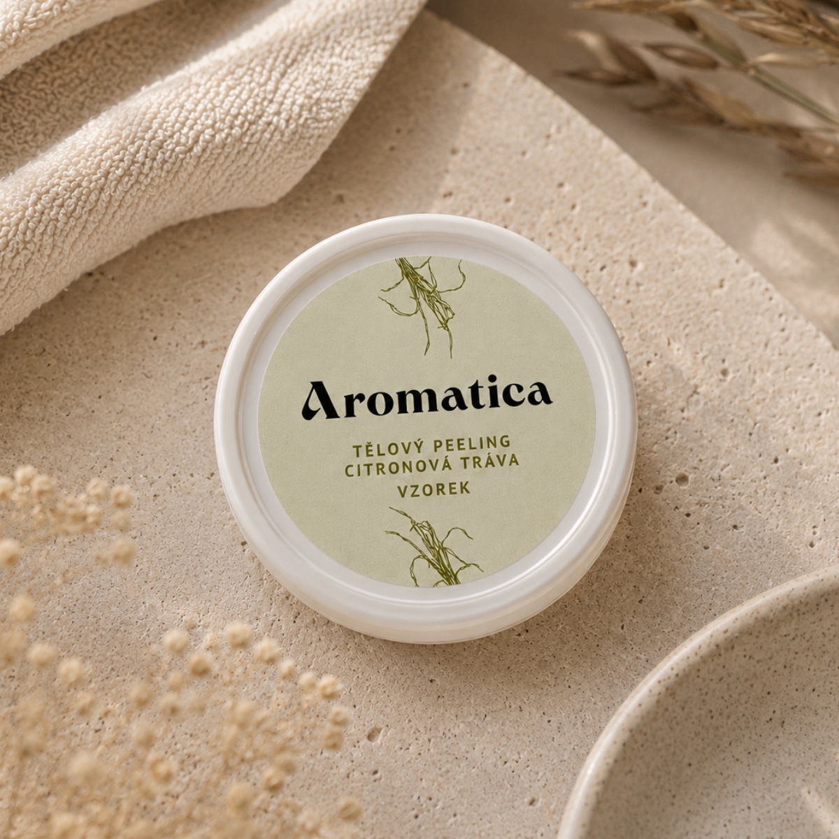Peeling citronova trava